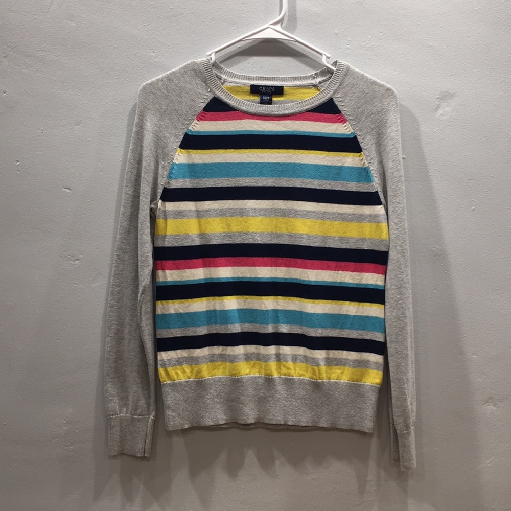 Multi stripe sweater